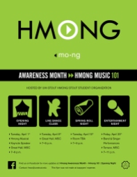 Hmong Awareness Month Poster